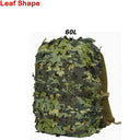 3D Camo Net Backpack Cover 60L 80L Hunting Accessories