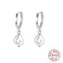 Elegant Silver Pearl Earrings: Timeless Luxury Accessory