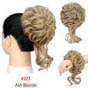 Messy Curly Chignon Bun Wig Stylish Hairpiece for Women