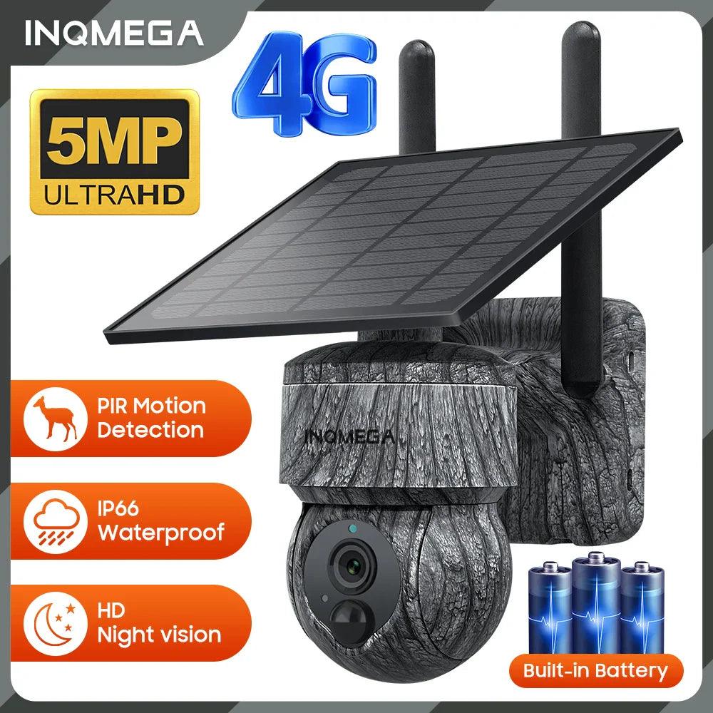 INQMEGA Solar Wireless Camera: Eco-Friendly Security Solution  ourlum.com   