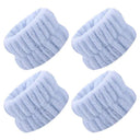 Microfiber Face Washing Wristband Towel Stylish Aid Set