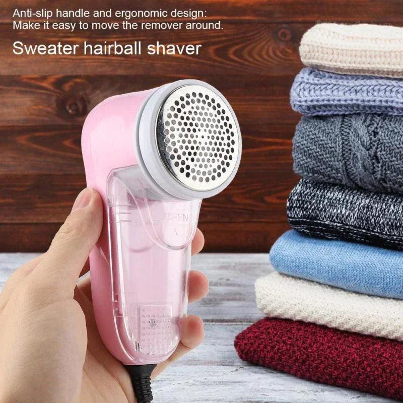 Lint Remover Electric Fabric Shaver: Portable Sweater Clothes Cleaning  ourlum.com   