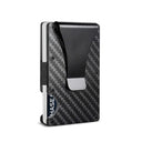 Carbon Fiber RFID Blocking Card Holder Wallet Stylish EDC