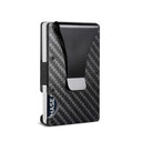 Carbon Fiber RFID Magic Wallet Stylish Men's Card Holder