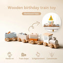 Wooden Train Montessori Educational Toy Set: Spark Imagination & Coordination!  ourlum.com   