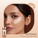 Air Cushion BB Cream Butterfly Powder Puff Moisturizing Foundation Concealer Whitening Oil-control Waterproof Makeup Cosmetics  ourlum.com 02 Natural  