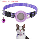 Anti-Lost Cat Collar: Waterproof Reflective Tracker for Pet Safety  ourlum.com PURPLE Excluding AirTag United State