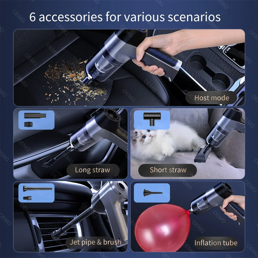 Handheld Wireless Vacuum Cleaner: Ultimate Portable Cleaning Machine  ourlum.com   