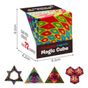 Variety Geometric Magnetic Magic Cube Fidget Toy for Kids