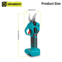 Cordless Brushless Electric Pruning Shears 30mm Capacity