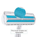 Pet Hair Remover Roller: One-Handed Self-Cleaning Lint Brush  ourlum.com   