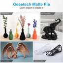 Geeetech 1kg 1.75mm Matte PLA Filament Fast Ship Colors