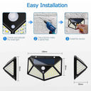 Stylish Solar Outdoor Wall Lights for Modern Garden Security