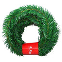 Christmas Rattan Garland for Festive Home Decoration & DIY Ornaments  ourlum.com Green 1pc 