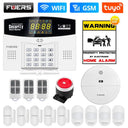 Smart WiFi GSM Alarm System with Remote Access LCD Display