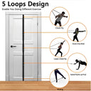 Multi-Section Door Anchor Strap for Resistance Bands System