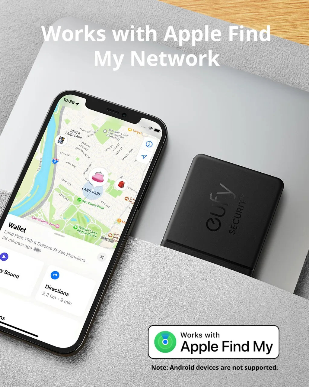 eufy Security SmartTrack Card: Apple Find My Lost Item Tracker  ourlum.com   