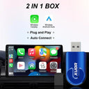 2 In1 Wireless Carplay And Android Auto AI Box Mini Adapter