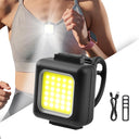 Compact Multifunctional Mountain Bike LED Light Waterproof Gear