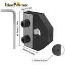 3D Printer Filament Welder: Aluminum Joiner for PLA/ABS/PETG Compatibility  ourlum.com   