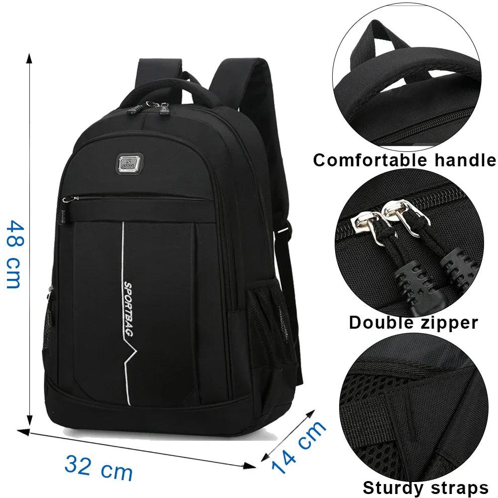 Waterproof Men's Backpack Work 15.6" Laptop Men Business Backpack College School Backpack for Boy Girl Book Bag Travel Back Pack  ourlum.com   