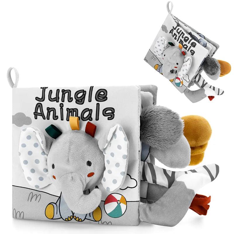 Soft Baby Books: Interactive Sensory Learning Stroller Toys for Infants  ourlum.com   