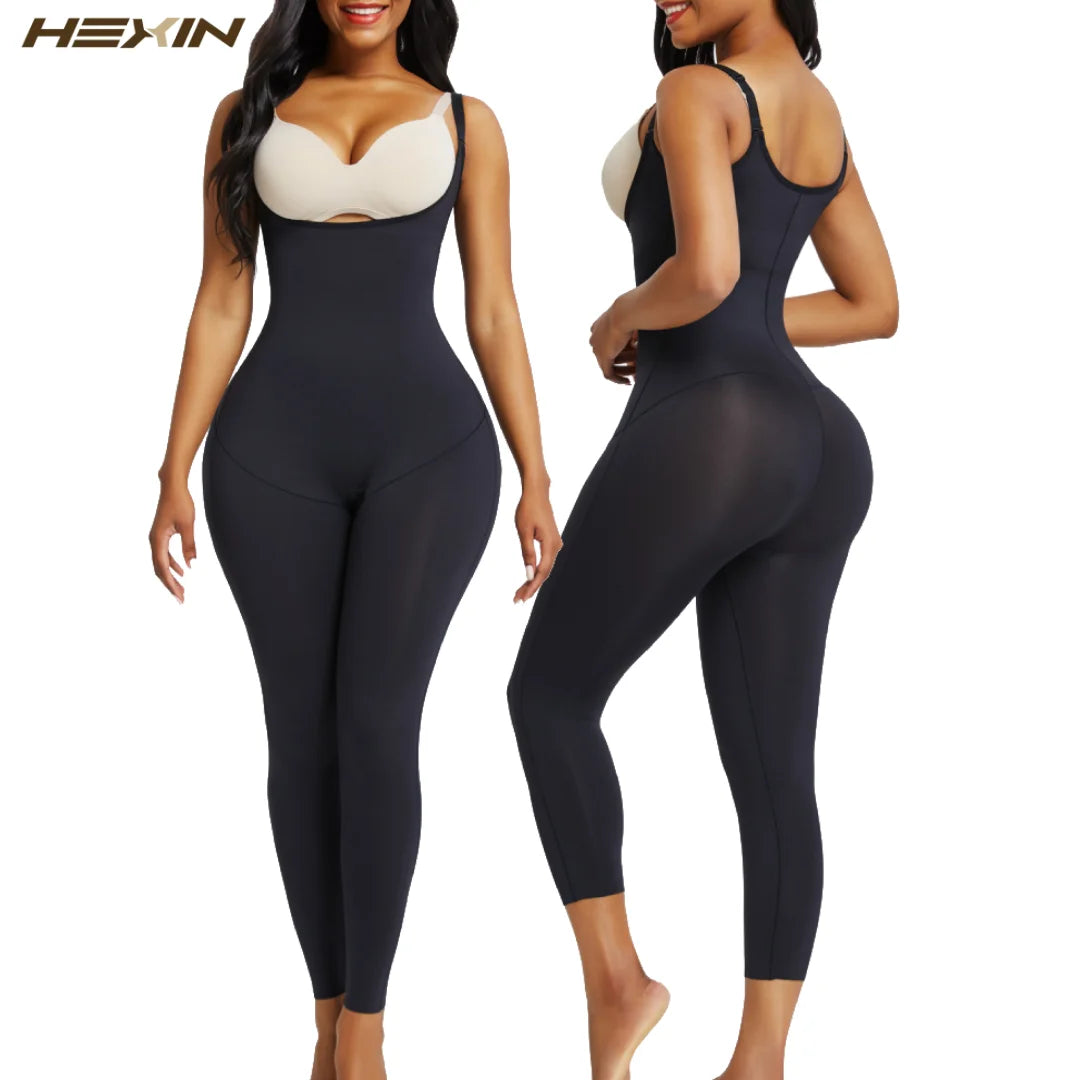 Ultra High Waist Shapewear Bodysuit for Women - Tummy Control & Butt Lifter Leggings