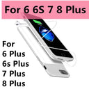 Xilecaly Battery Case For iPhone 15 Pro Max 13 14 Pro 12 Mini Power Bank Charging Charger Cover for iPhone XS Max XR 6s 7 8 Plus  ourlum.com White For 6p6sp7p8P CN 