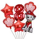 Paw Patrol Dog Balloon Set Chase Skye Marshall Birthday Fun