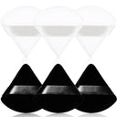 Velvet Triangle Makeup Puff Set for Luxe Finish & Easy Application