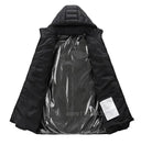 Men Heated Jacket USB Electric Heated Coat for Outdoor Activities