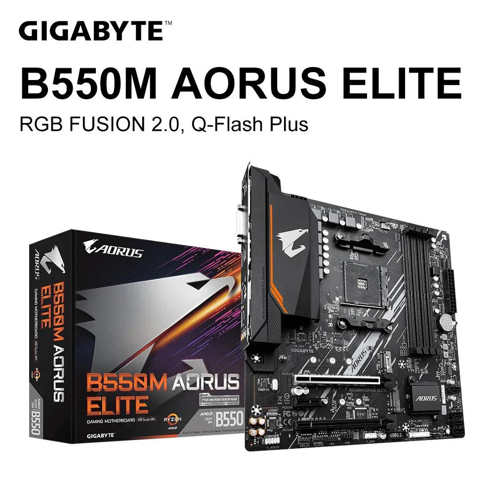 GIGABYTE B550M AORUS ELITE: Enhance Gaming Performance with Lightning-Fast Speeds  ourlum.com CHINA Motherboards 