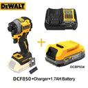 DEWALT DCF850 20V Cordless Impact Driver Compact Tool