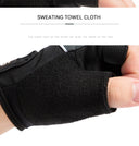 Summer Half Finger Gloves Ice Silk Breathable Gym Fitness