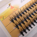 20D/30D Mink Eyelashes 1 Box /60 Bundles Natural eyelashes extension 3D Russia Individual Eyelash Cluster Makeup Tools Eye black  ourlum.com 20D-N C 8mm