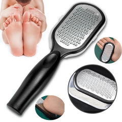 Professional Callus Remover and Foot Exfoliator: Dual-Sided Stainless Steel Tool