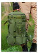 Multifunctional Fishing Backpack Tackle Bag with Rod Holders