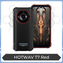 [World Premeire] HOTWAV T7 Rugged Smartphone 6.52'' HD+ Ultra Thin 6280mAh Battery MobilePhone 21MP Rear Android 13 Cellphone  ourlum.com T7 Red Standard 