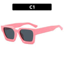 Chic Square Sunglasses for Men and Women UV400 Protection