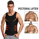 Hot Slimming Sauna Sweat Vest for Men Workout Body Shaper