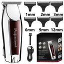 Rechargeable Cordless Hair Trimmer for Men Grooming Tool