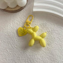 Balloon Dog Acrylic Keychain Set - Fun Accessories for Women & Couples  ourlum.com Yellow  