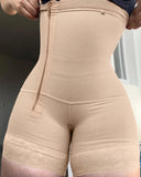 Colombian Shapewear with Side Zipper for Tummy Control & High Compression Support