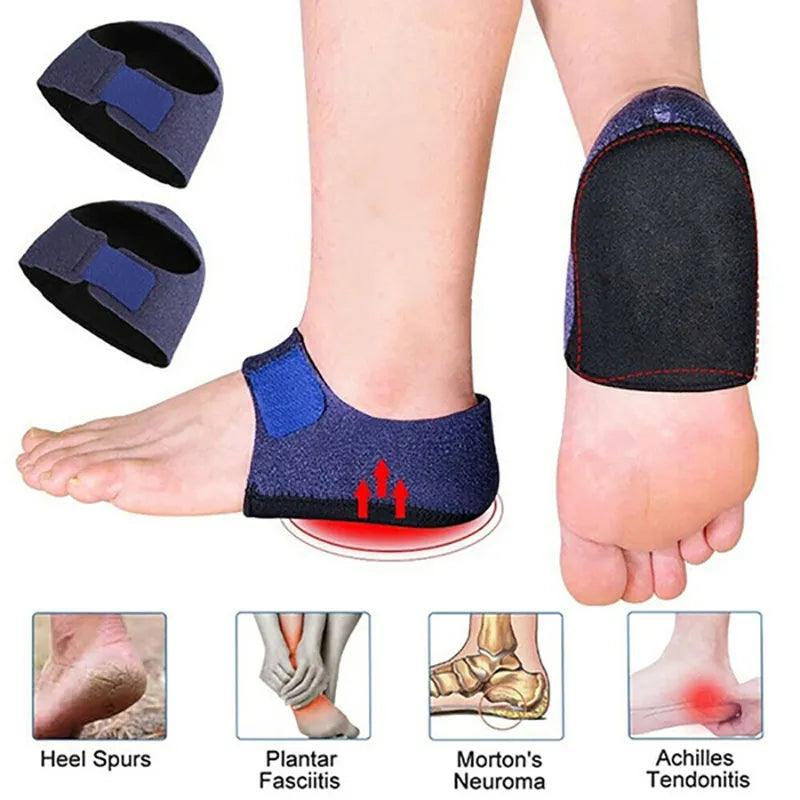 1 Pair Heel Cushion Gel Heel Cups for Heel Pain Plantar Fasciitis Heel Pads Great for Aching Feet Tendinitis Cracked Heel Repair  ourlum.com   