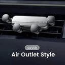 Olaf Gravity Car Phone Holder: Secure Air Vent Clip Mount for iPhone Samsung  ourlum.com Style A Silver CHINA 