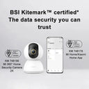  Smart Security Camera: AI-Powered 2K Baby Monitor & Webcam  ourlum.com   