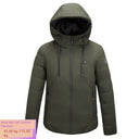 Men's Cotton-Padded Down Jacket for Ultimate Warmth and Style