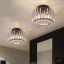 Glass Led Pendant Light Modern Ceiling Lamp Adjustable Fixture