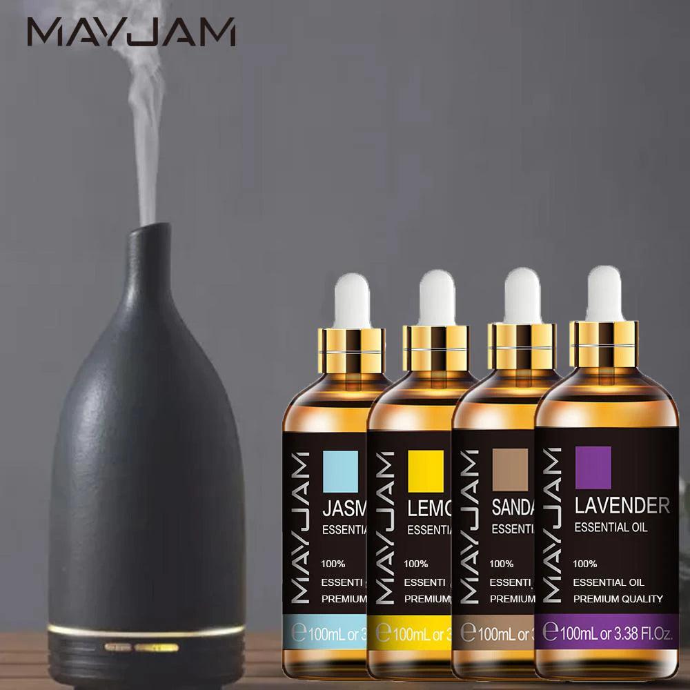 Pure Aroma Collection: Lavender, Jasmine, Eucalyptus Essential Oils - 10ml, 30ml, 100ml  ourlum.com   