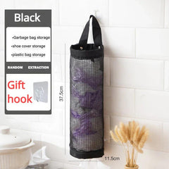 Grocery Bag Wall Mount Dispenser Kitchen Organizer Storage Solution